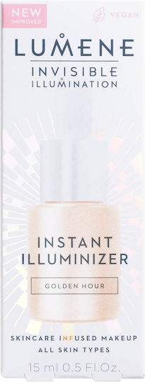 Lumene Unsichtbarer Leuchtkraft Instant Flüssig Textmarker Golden Hour 15ml