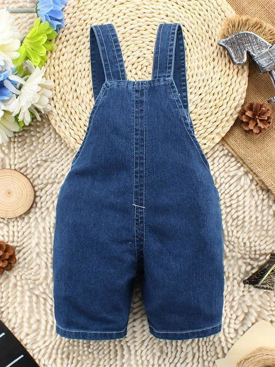 TakTakBaby Kids Dungarees Navy Blue