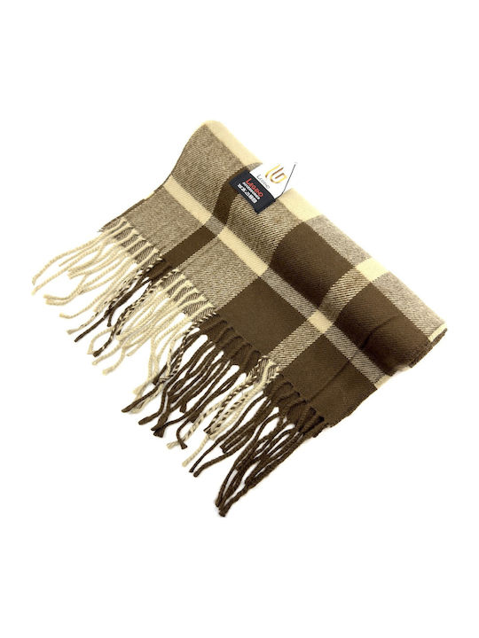 Legend Accessories Men's Scarf Beige