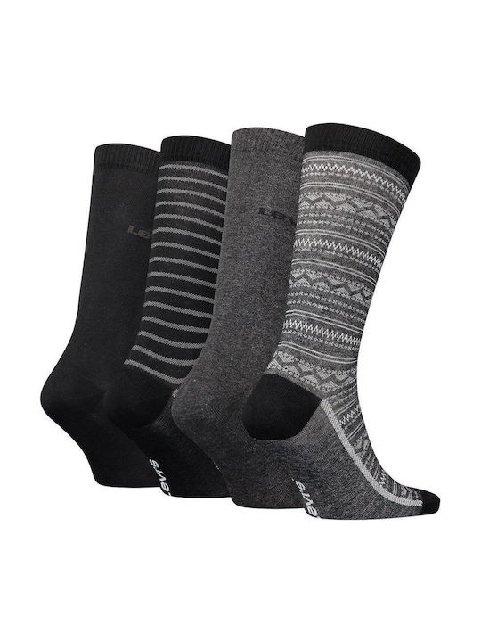 Levi's Bărbați Șosete Albastre 4Pachet