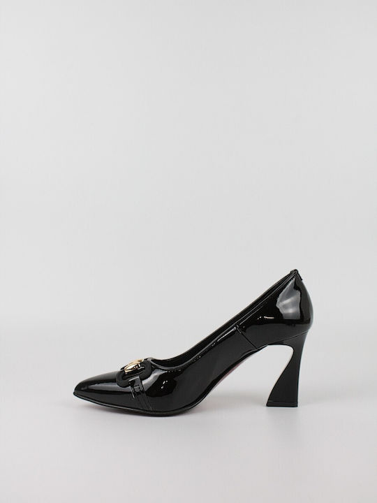 Wall Street Black Heels -99