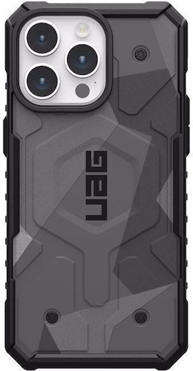 UAG Back Cover Plastic 2mm Gri (iPhone 15 Pro Max)
