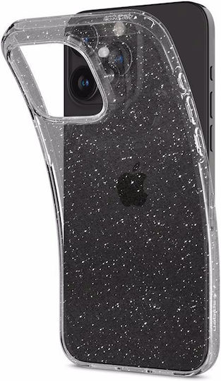 Spigen Liquid Crystal Glitter Back Cover Σιλικόνης Διάφανο (iPhone 15 Pro)