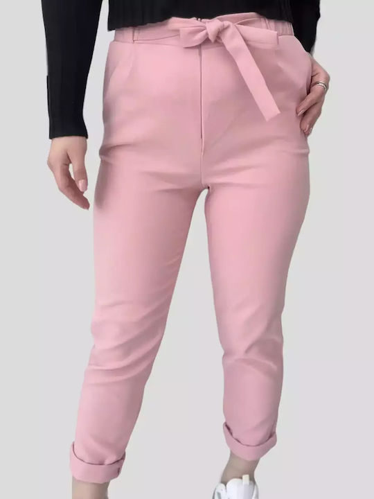 Damen Stoffhose Rosa
