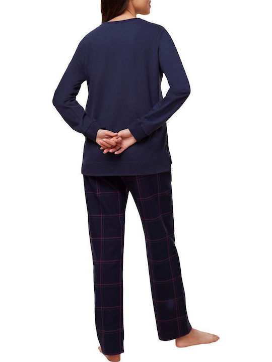Triumph Winter Women's Pyjama Set Dark Blue Winter Moments Triumph Winter Women's Pyjama Set Dark Blue Winter Moments