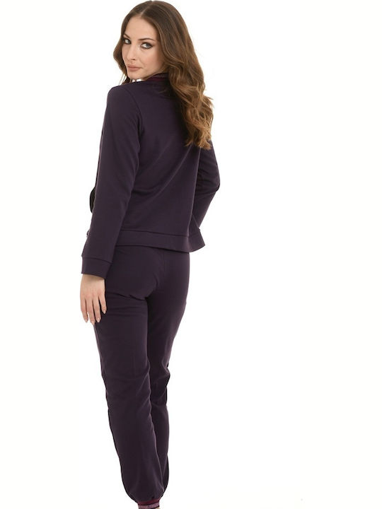 Zen by Daisy Winter Women's Pyjama Top Purple