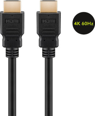 Goobay HDMI 2.0 Cablu HDMI de sex masculin - HDMI de sex masculin 10m Negru