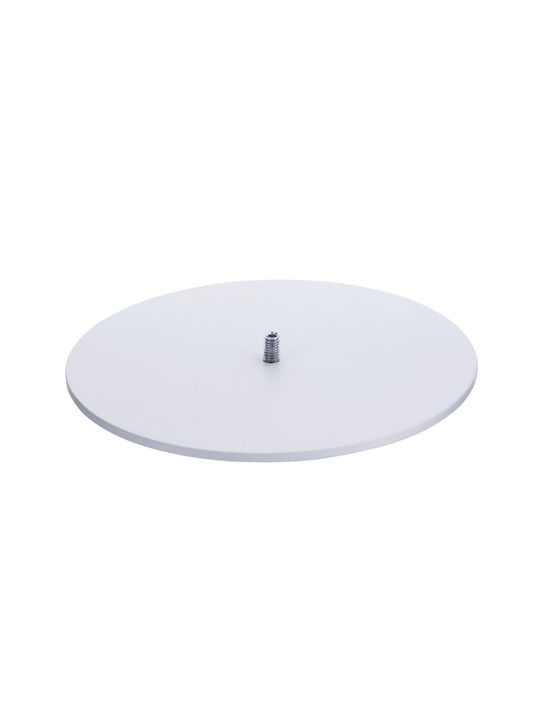 Active Jet Rechargeable LED Office Lamp with Flexible Arm in White Color