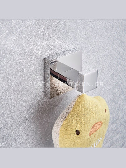 Naron Haken Badezimmer Einzeln Schrauben ​57x5.5cm Inox Silber