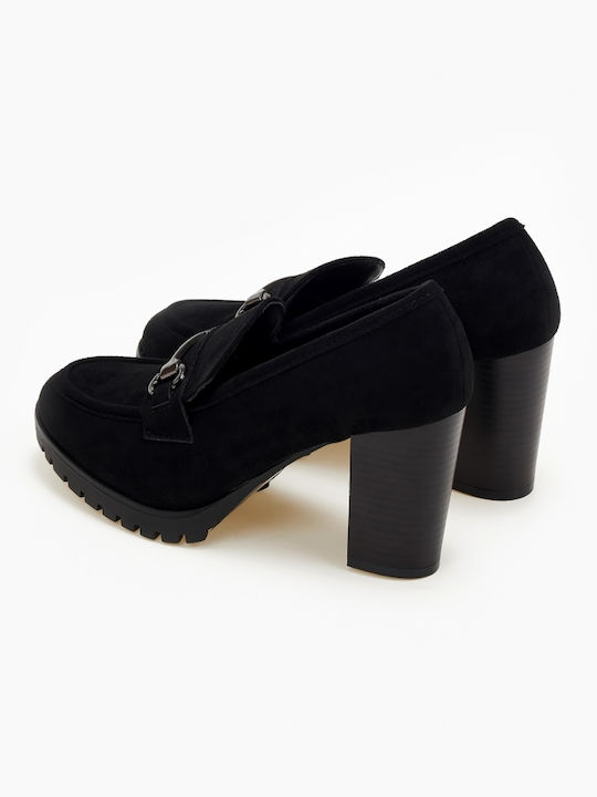 Issue Fashion Pantofi cu toc Negre