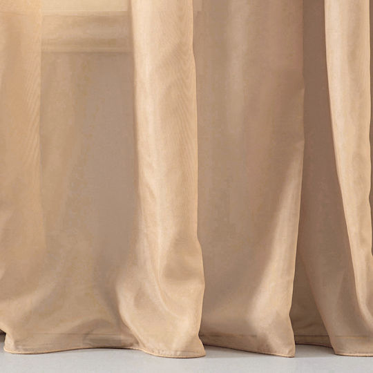 Saray Home Παραθύρου με Τρέσα Πορτοκαλί 280x140εκ.