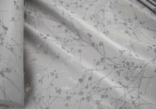Saray Home Βlossom με Τρέσα Γκρι 280x220εκ.