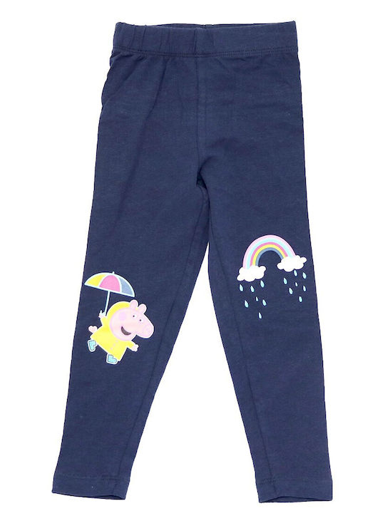 Peppa Pig Kids Set with Leggings Winter 2pcs Fuchsia