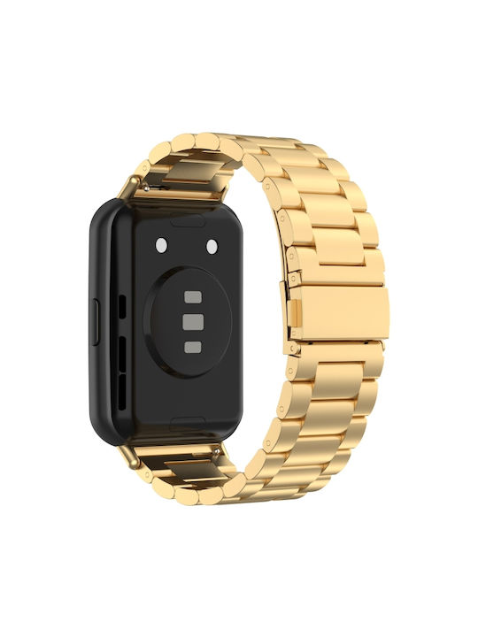 Three-bead Metal Λουράκι Χρυσό (Huawei Watch Fit 2) Three-bead Metal Λουράκι Χρυσό (Huawei Watch Fit 2)
