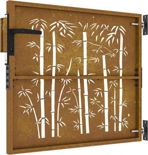 vidaXL Fence Gate from Bamboo in Brown Color 85cm x 1.0m