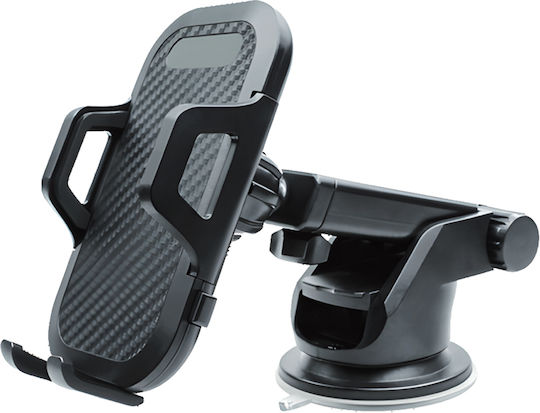 Cartech Suport Auto pentru Telefon cu cârlige reglabile Neagră