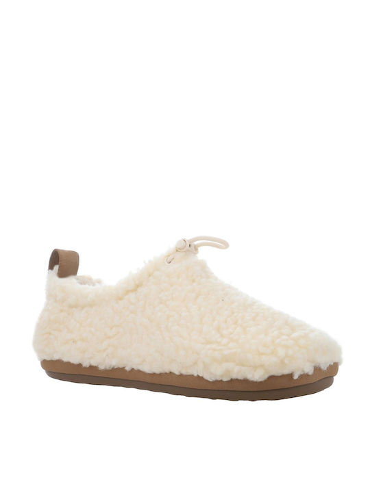 Ugg Australia Geschlossene Damen Hausschuhe in Beige Farbe