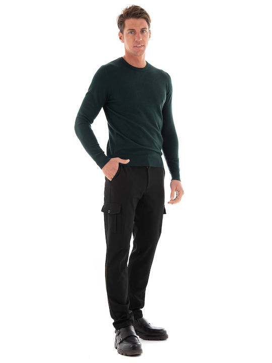 Gianni Lupo Men's Long Sleeve Sweater Green