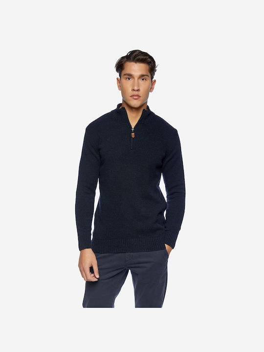 Camaro Men's Long Sleeve Sweater Navy Blue