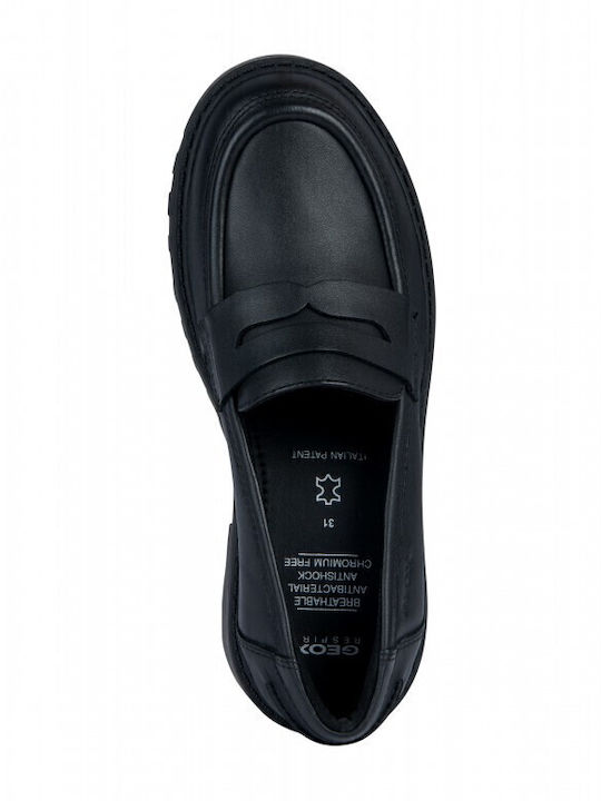 Girls Slip-On Moccasins Casey Black