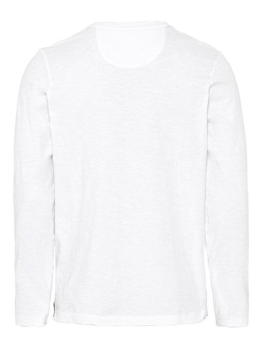 Camel Active Men's Long Sleeve Blouse with Buttons White