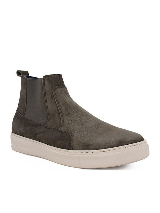 Leather Brown Chelsea Boots Anatomical