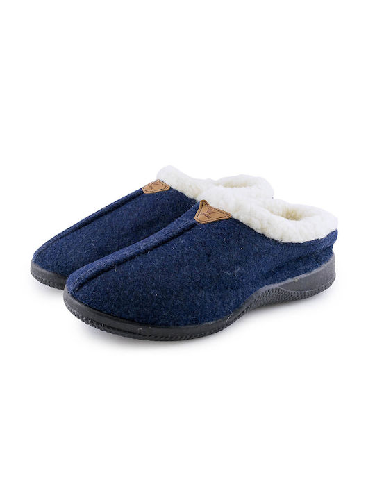 Love4shoes Women's Slippers Blue