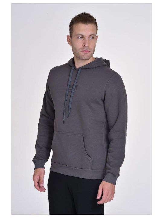 Target Men's Sweatshirt with Hood Gray