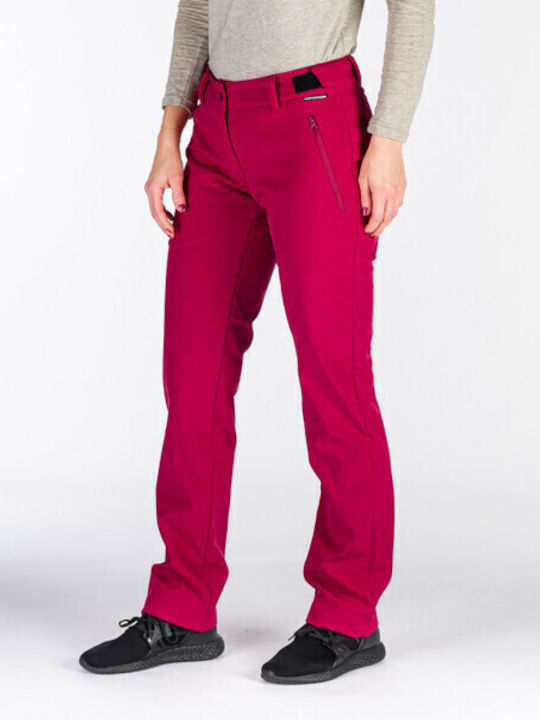 Northfinder Softshell Lang Hose Wandern Rot