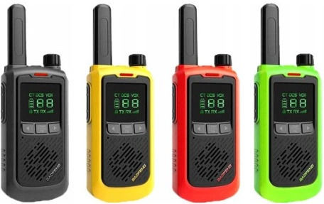 Baofeng Bf-t17 Ασύρματος Πομποδέκτης PMR Σε Κίτρινο Χρώμα
