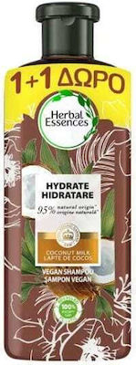 Herbal Essences Coconut Milk Shampoos für Alle Haartypen 2x400ml