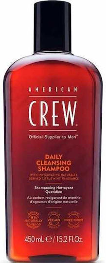 American Crew Sampon de Par Pentru Curățare Profundă și Hidratare Zilnică pentru Toate Tipurile de Păr 450ml