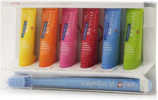 Curaprox Be You 5460 Toothbrush 6 Taste Pack Mini Ultra Soft Blue