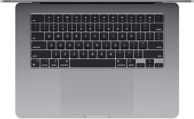 Apple MacBook Air 15" (2023) 15.3" Retina Display (Apple M2-8-core/8GB/256GB SSD) Gri spațial