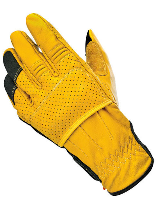 Biltwell Borrego Winter Men's Motorcycle Gloves Gold
