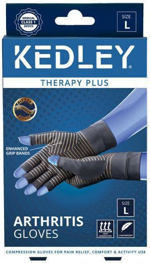 Ortholand Graduated Compression Glove Black
