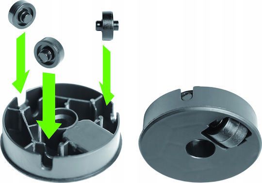 Prosperplast IPMR300 Чиния Пот Пластмаса Anthracite 29.2x29.2бр CEN-83201