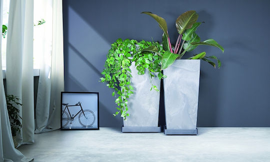 Prosperplast IPRS450 Plate Pot Plastic Anthracite 44.6x44.6cm CEN-78353