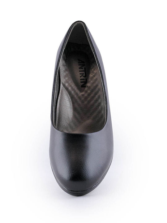Pumps mit mittelhohem Absatz Schwarz