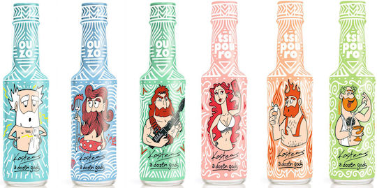 Κωστέας A Dozen Gods Ares Ούζο 37.5% 50ml