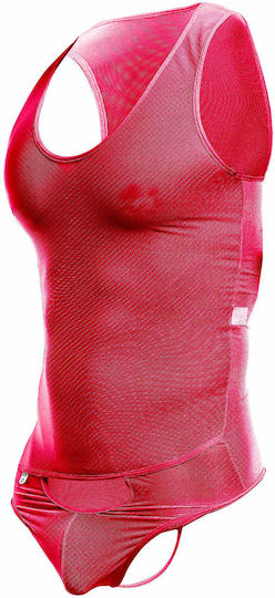 MOB Erotic Wear Sexy Ανδρικό Body Κόκκινο
