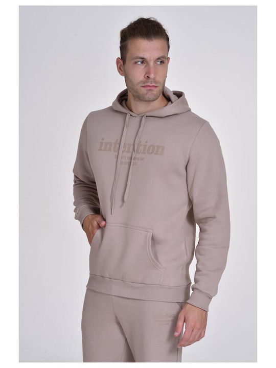 Target Herren Sweatshirt mit Kapuze Braun