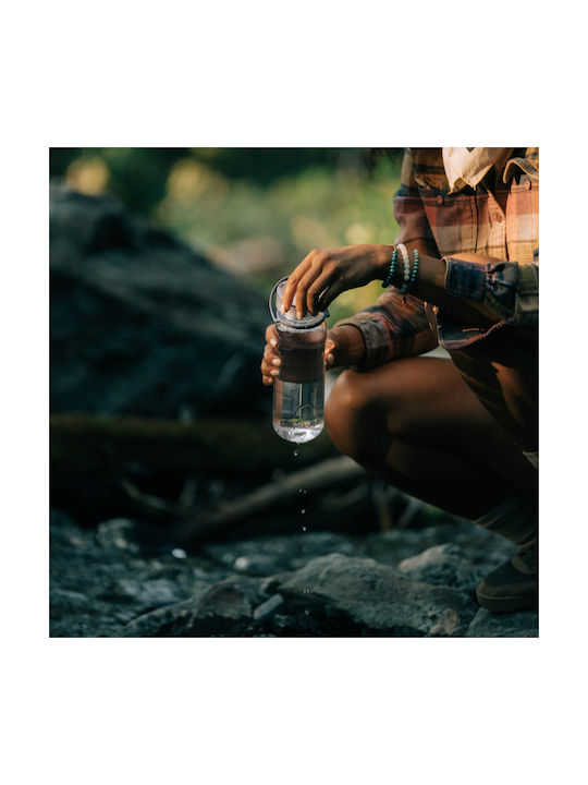 Hydrapak Sport Water Bottle 500ml Transparent