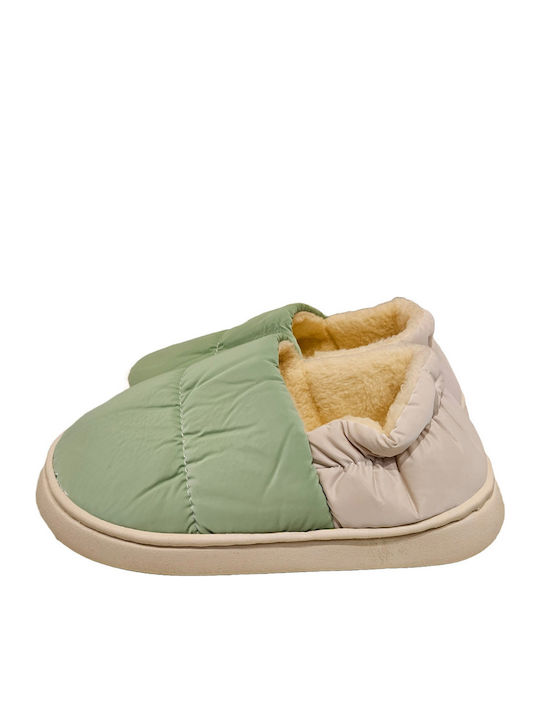 Winter Women's Slippers Green