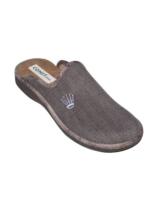 Comfy Anatomic Men's Slipper Gray