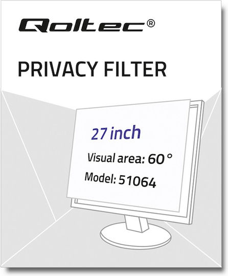 Qoltec 51064 Φίλτρο Οθόνης Rodo 27"