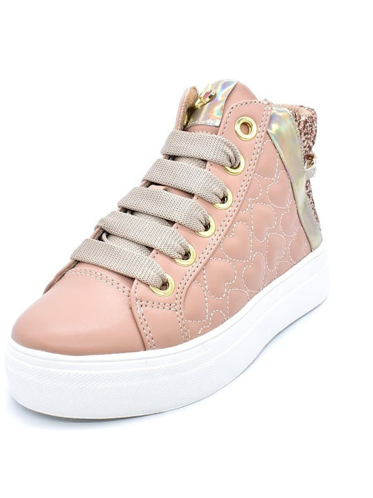 Παιδικά Sneakers High Ροζ