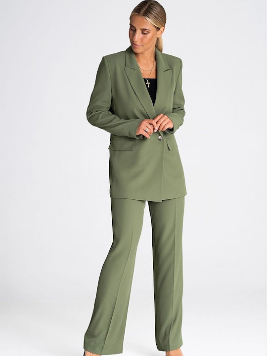 Figl Damen Blazer Grün