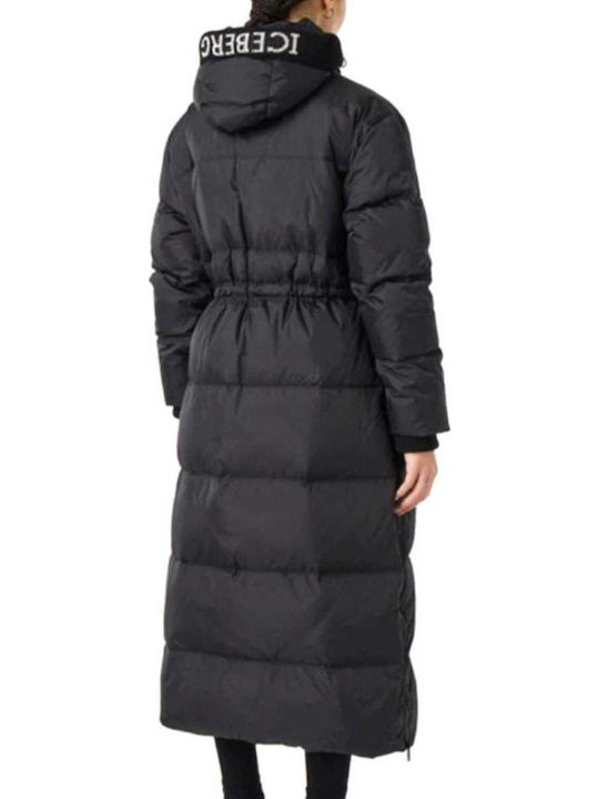 Iceberg Μπουφάν Puffer Μαύρο