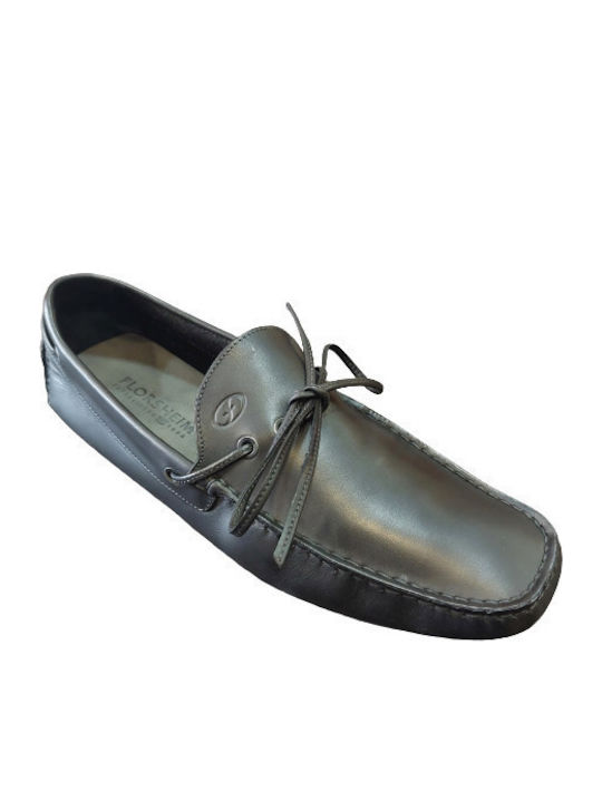 Leder Herren Mokassins in Schwarz Farbe